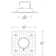 Aether LED Round Invisible 2.8125" Wall Washer Recessed Trim