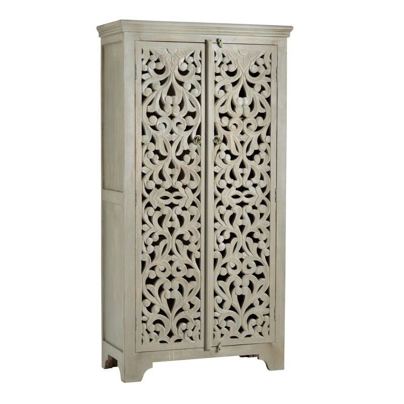 Magers 39.5 " W Solid Wood Armoire