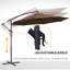 Harveyville 295cm Cantilever Parasol-882102607