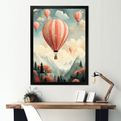 Charme de montgolfière classique