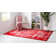Tapis de style oriental rouge