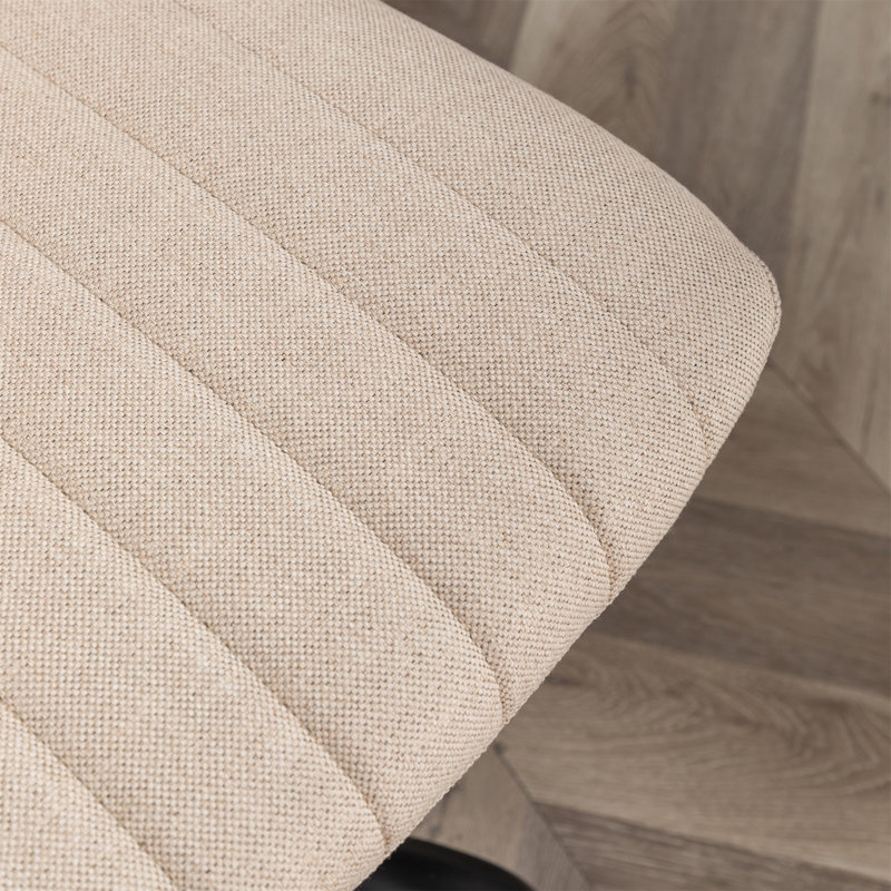 Chaise de bureau Masar, Beige