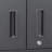 Metal Wall-Mounted Tool Storage Cabinet With 2 Locking Door 1 Adjustable Shelf 1 Opened Drawer For Garage Warehouse,Office,Assembly Required