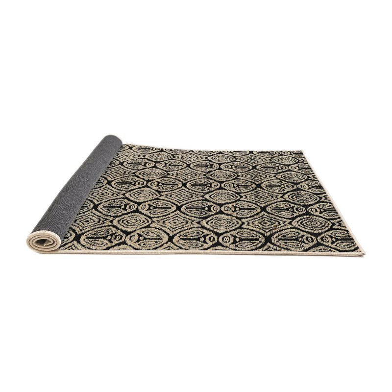 Wool Abstract Indoor Rug, Round 6'