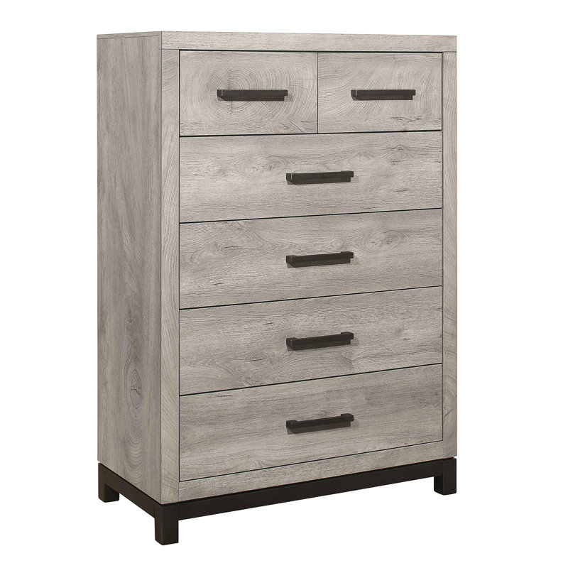 Commode 1 chambre avec 5 tiroirs de rangement