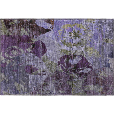 Tapis mauve Premium lavable à la machine Cerrito AMF555