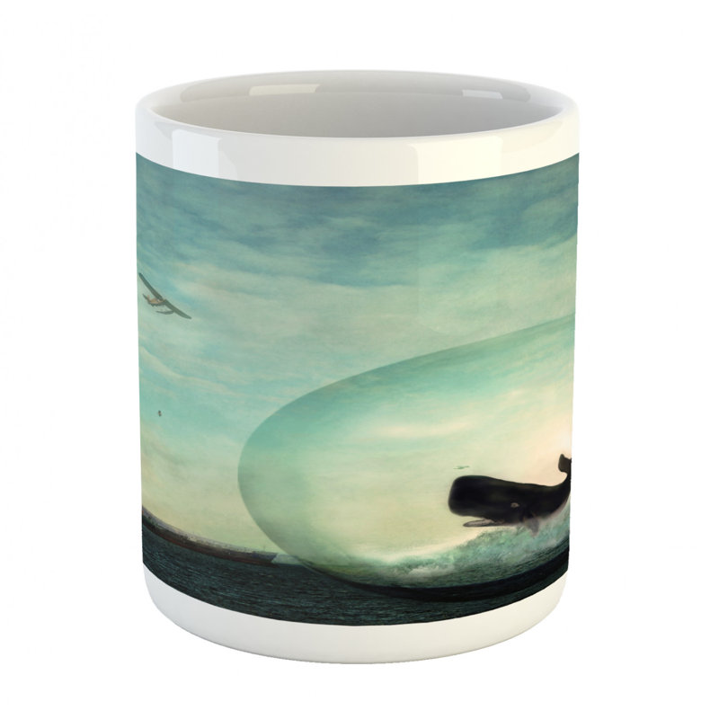 Grande tasse à café baleine