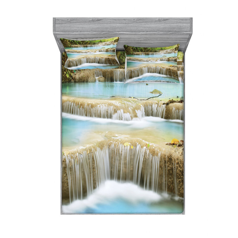 Microfiber Sheet Set, Full Sheet Set with Fitted Sheet