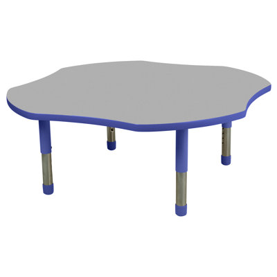 Clover T-Mold Activity Table with Adjustable Tiny Tot Legs