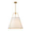 Luminaire suspendu fuselé en lin 4 lumières Nyjel-159815823-151244206-159815820