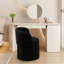 Upholstered Vanity Stool with Storage-684699376