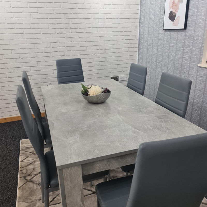 Rohun 2 - Person Dining Set, Grey