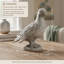 Figurine d’oiseau sur pied cardinal ciment Atwater
