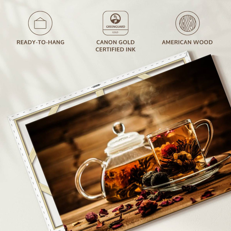 Yarlin Floral Tea, 34" H x 51" W