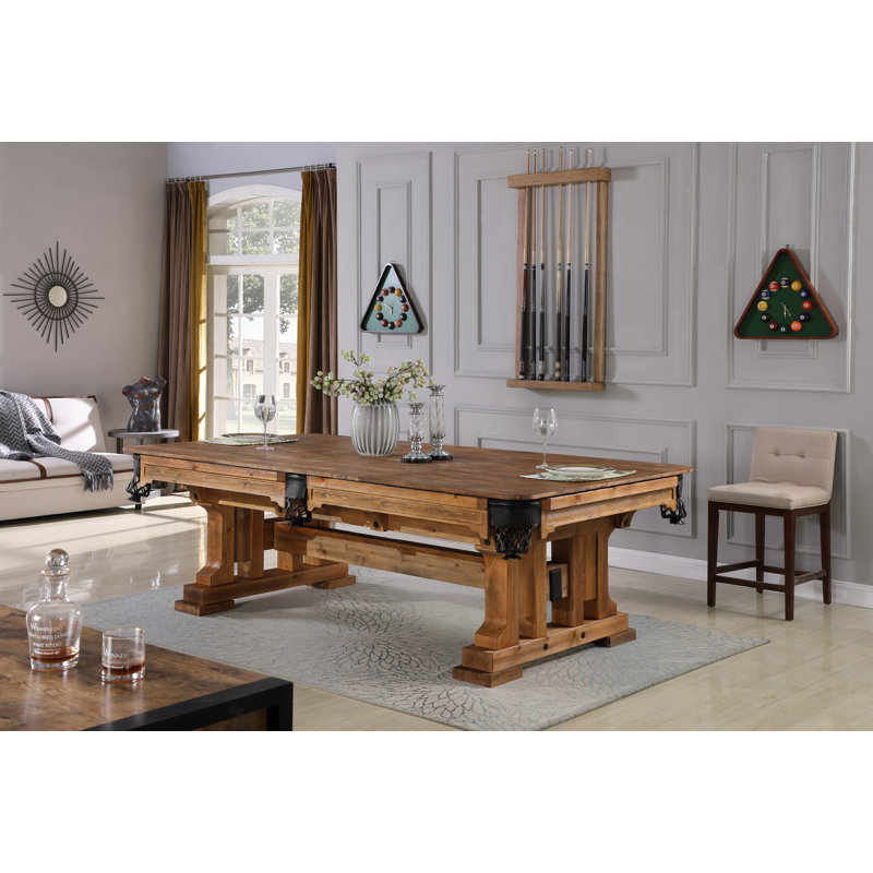 Colorado Slate Pool Table with Professional Installation Included, 7', Titanium, Yes