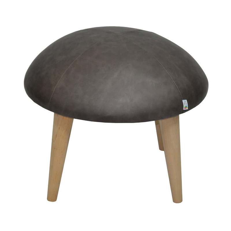 Wesley Accent Stool, Dark brown