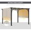 Marjorie 3m x 3m Metal Pergola