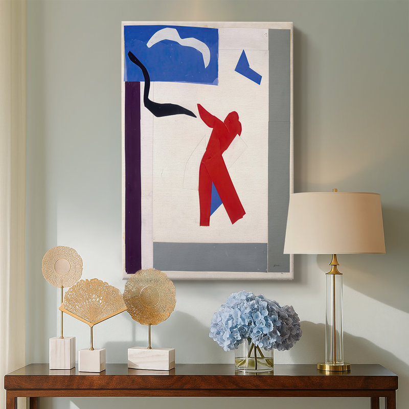 Le Danseur, toile tendue par Henri Matisse, 18 x 27