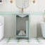 Ensemble de meuble-lavabo autoportant 20 po avec comptoir en céramique 20 po-26917771