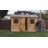 Cabana 12 ft. W x 8 ft. D Western Red Cedar Wood Storage Shed