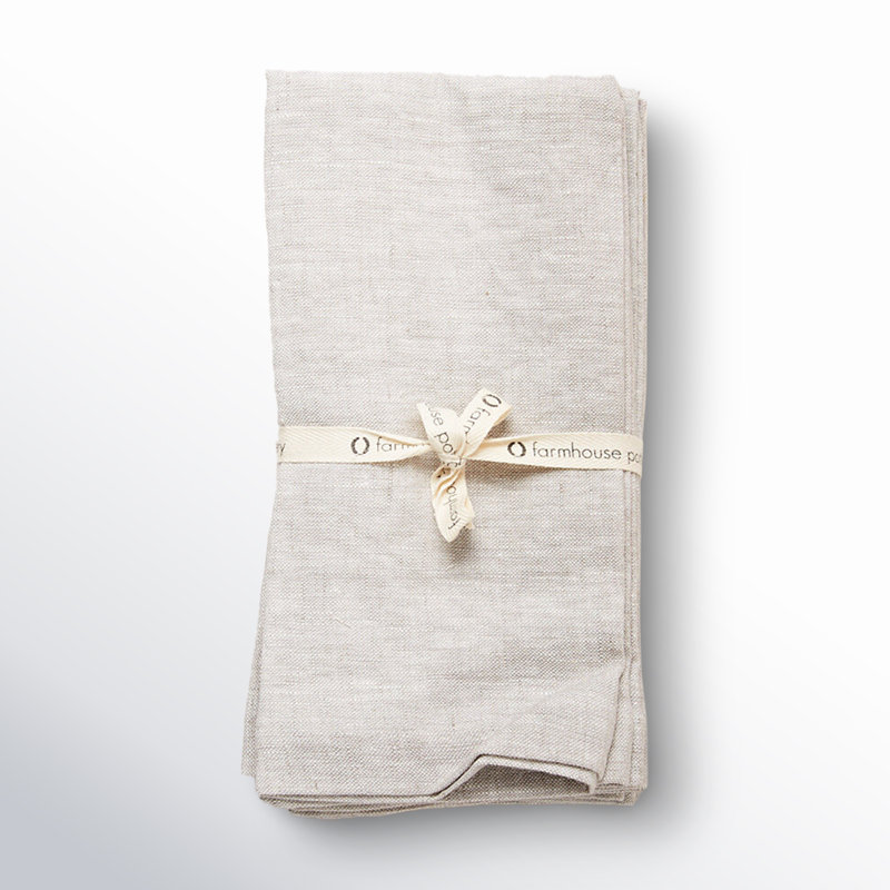 Linen Napkin, Stone