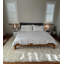 Élégant tapis grec Flokati. poils de laine. Tapis en laine naturelle.-362695793