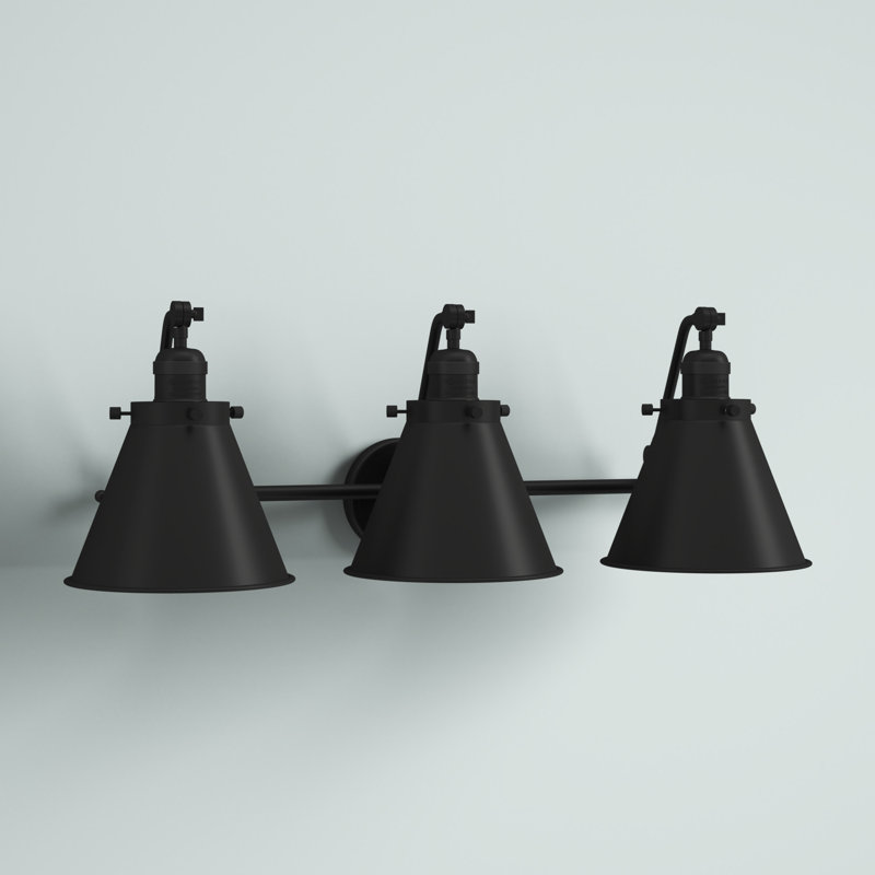 Donovan 3 - Light Dimmable Vanity Light, LED, Oil Rubbed Bronze, Oil Rubbed Bronze