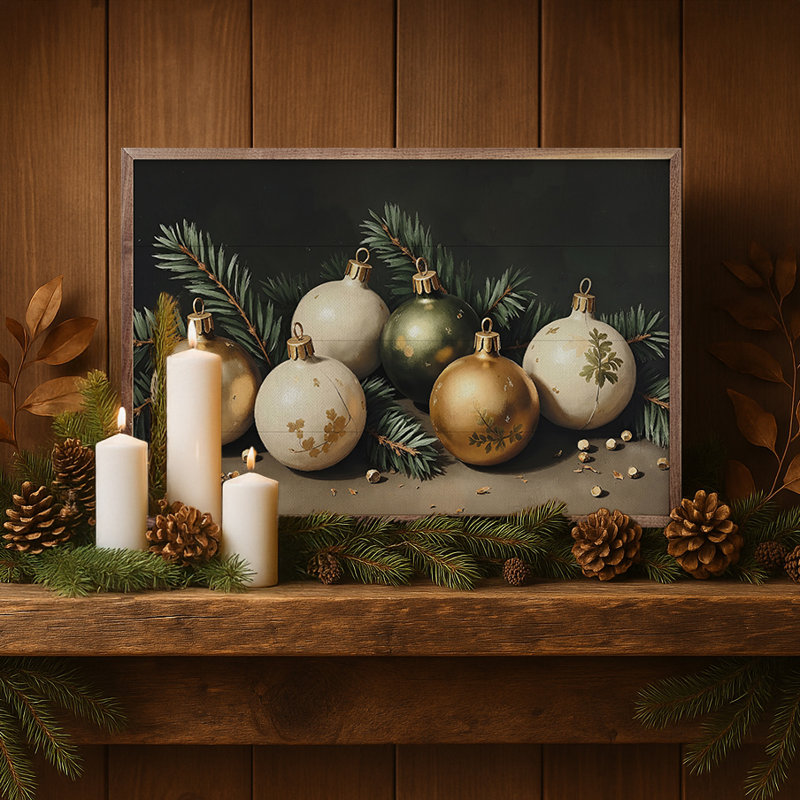 Ornements lumineux de Noël, H 5 po x l 8 po
