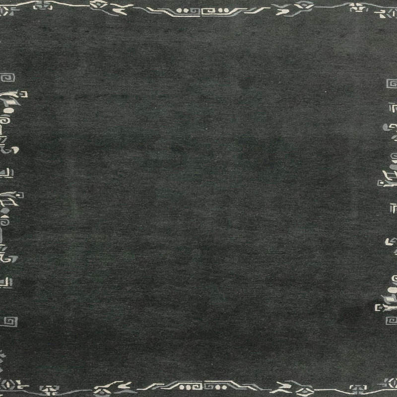 Abstract Indoor Rug, Square 4'