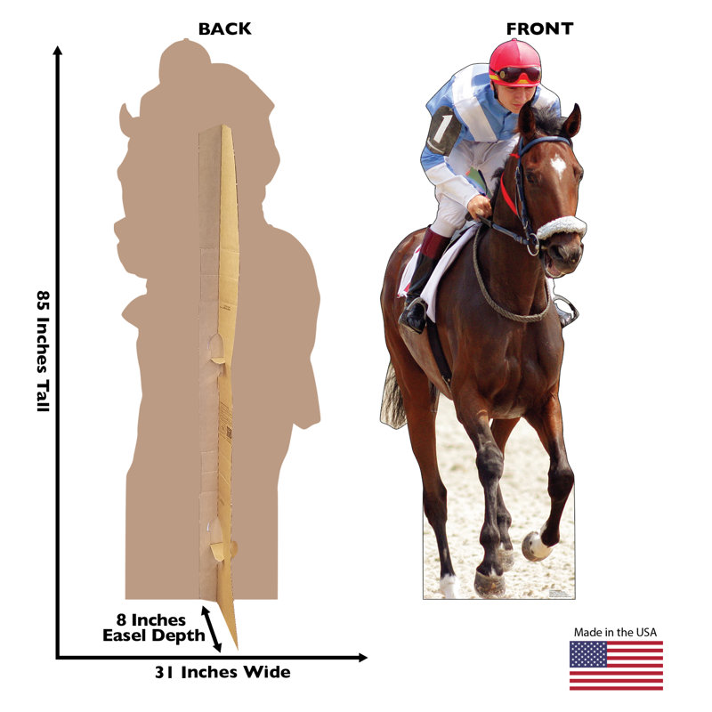 Cheval et jockey
