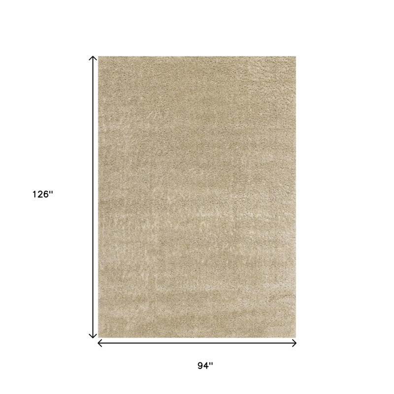 Tapis beige 8 pi x 11 pi