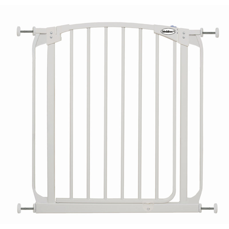 Pressure Mounted Pet Gate, White, Extra-Tall