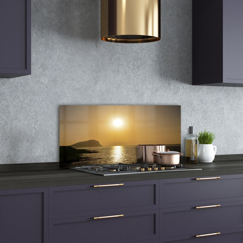 Noranda 50cm W x 100cm L Glass Peel and Stick Panel