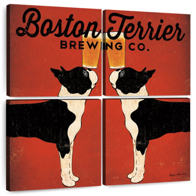 Plaque murale Kema Boston Terrier Brewing Co