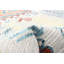 Tapis de couloir gris en polyester 2 pi 6 po x 8 pi Areej-864443288