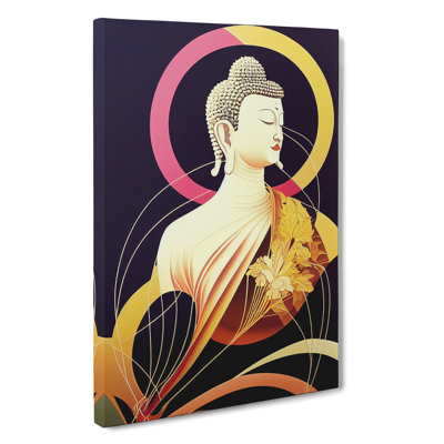 Buddha Art Nouveau - Wall Art