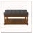 Upholstered Tufted Linen Ottoman Coffee Table-1336291208-1336291200