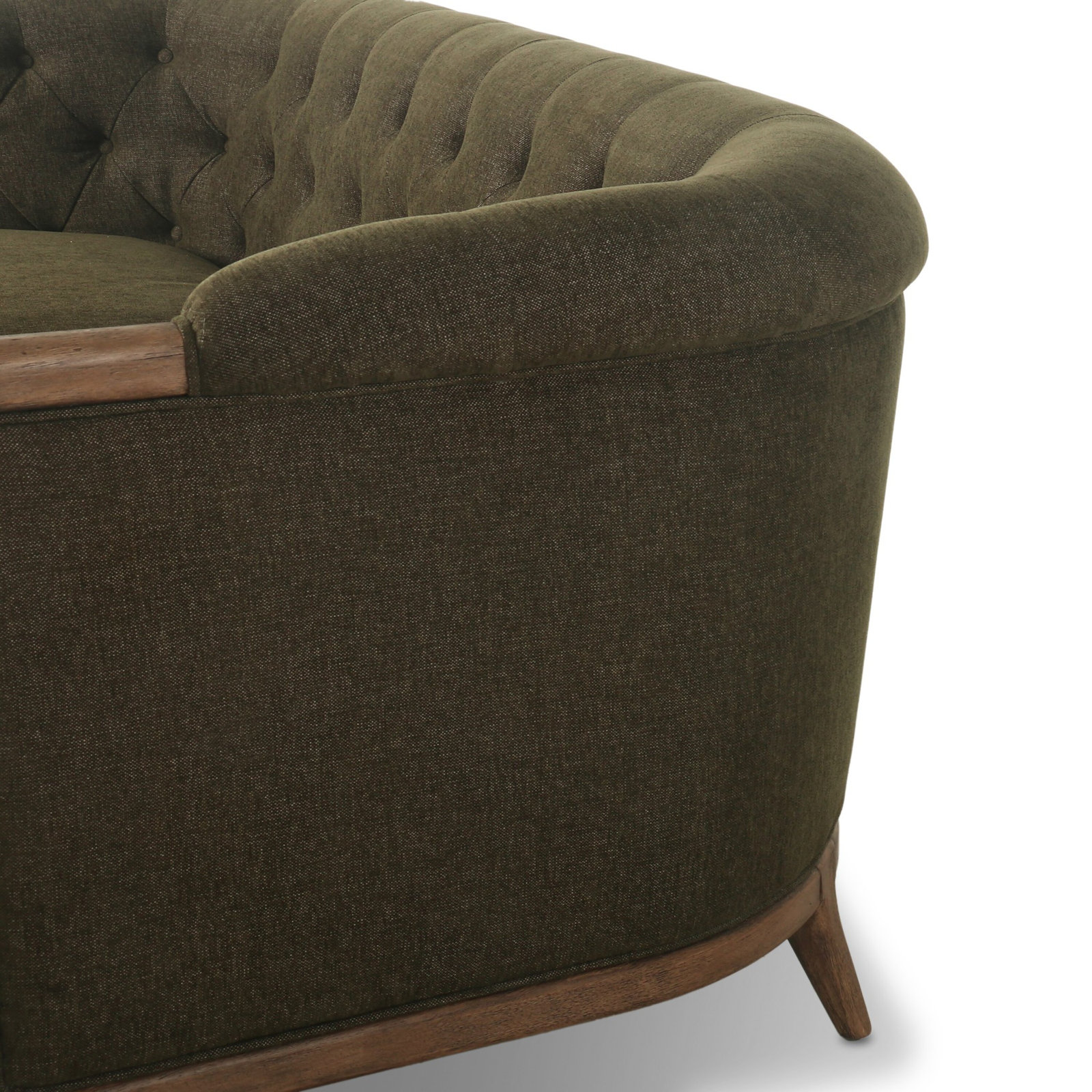 Colten 91'' Upholstered Sofa, 29.75" H x 78" W x 36" D, Sutton Olive