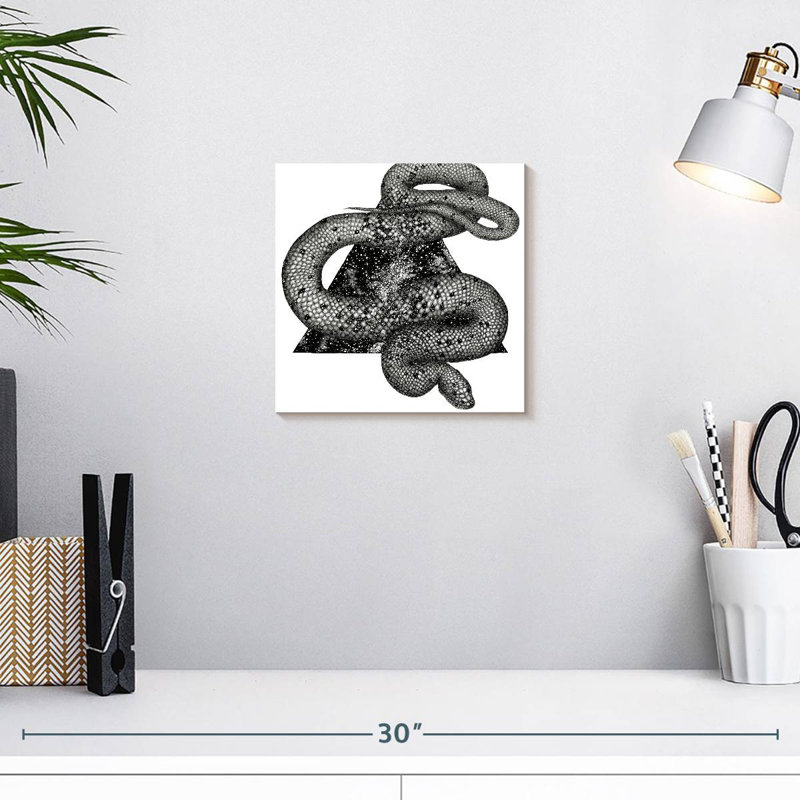 Crowle Cosmic Snake, 10" H x 10" W