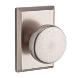 Rustic Privacy Door Knob with Rustic Square Rose