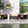 4 Pieces Sofa And Table Set With Cushion