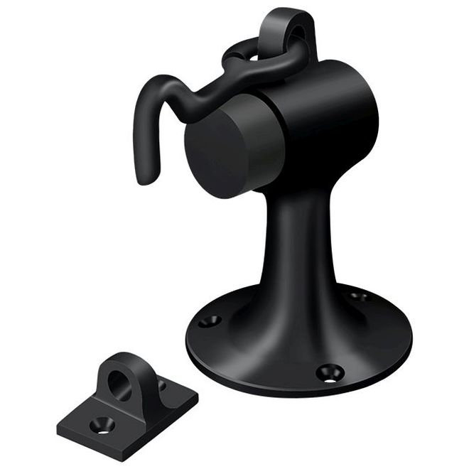 Door Stop, Painted Black