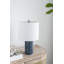 Lampe de table bleu foncé 17 po Mountville