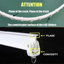White Plastic / Acrylic 1cm to 500cm 1cm Curtain Track/Rail