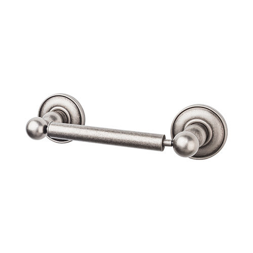 Edwardian Bath  Wall Mounted Toilet Paper Holder, Antique Pewter