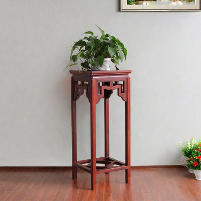 Jardinière en bois massif fleur de salon