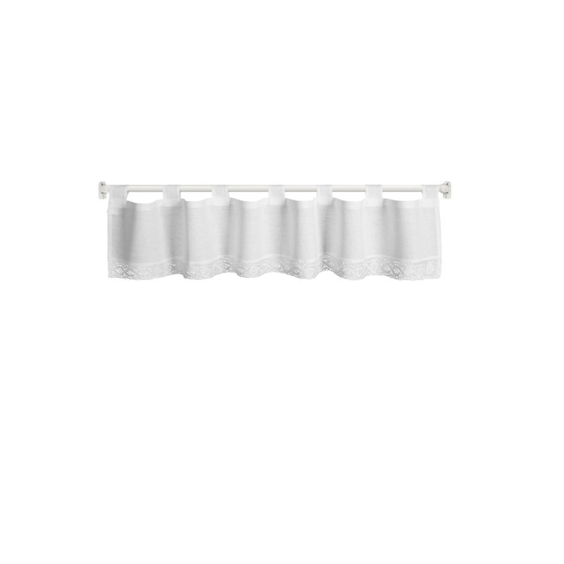 Risborough Sheer Curtain Single Panel, 30cm H x 150cm W