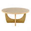 Table basse ronde en bois 36 po-1729637244