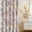 Rideau de douche en coton à motif floral hirondelle-459581753