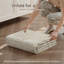 Tapis beige antidérapant lavable d'inspiration rétro pour le salon, la chambre à coucher-1751516873-1757342843